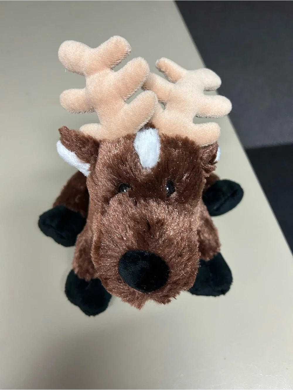 GANZ Brown Plush Toy with Heart Tag
